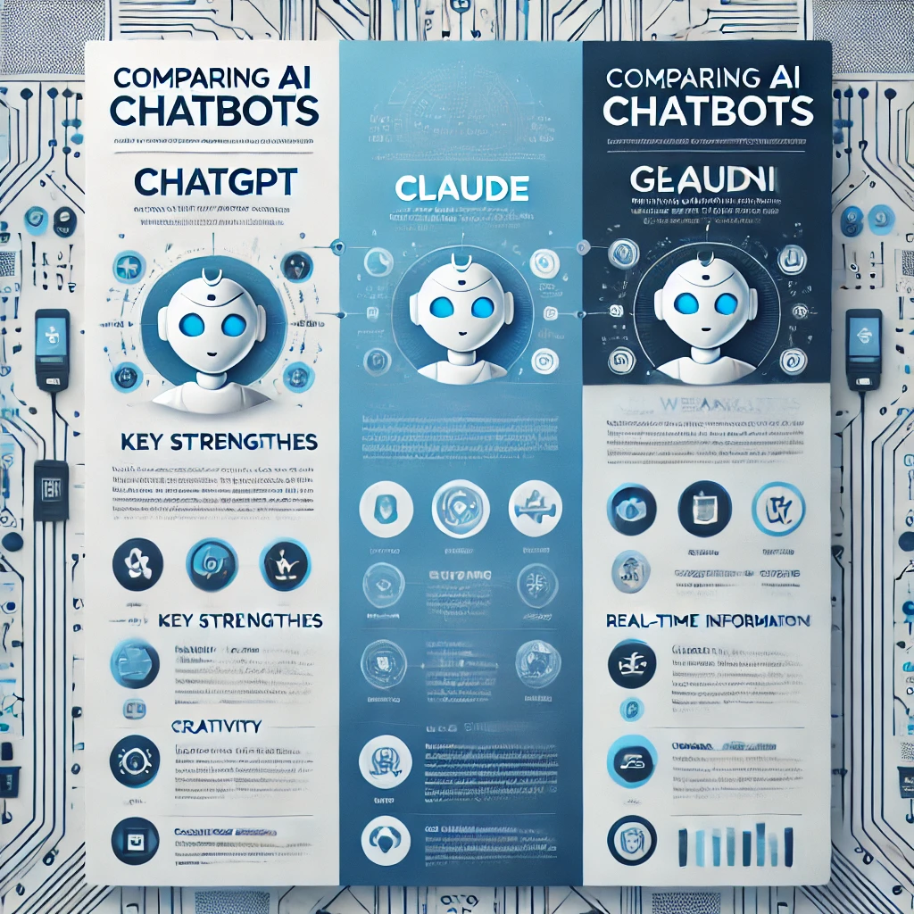 AI 챗봇 실사용 비교 – ChatGPT vs Claude vs Gemini, 어떤 AI가 가장 유용할까?