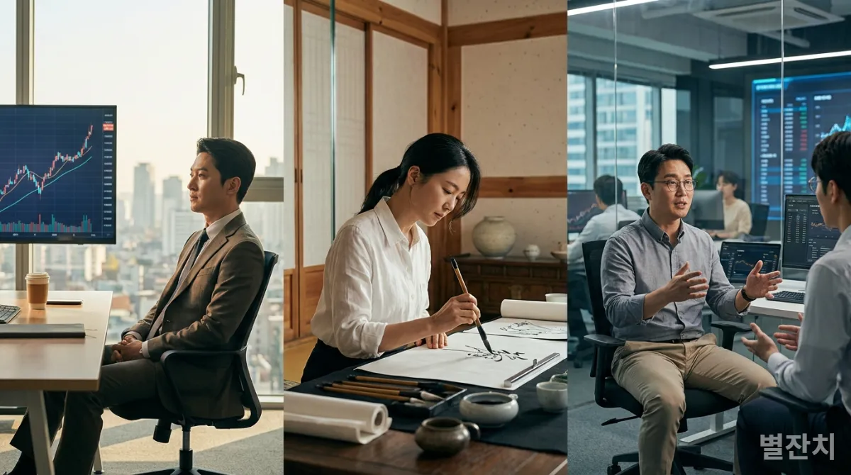 각자의 분야에서 근본 철학을 고수하는 한국의 리더들