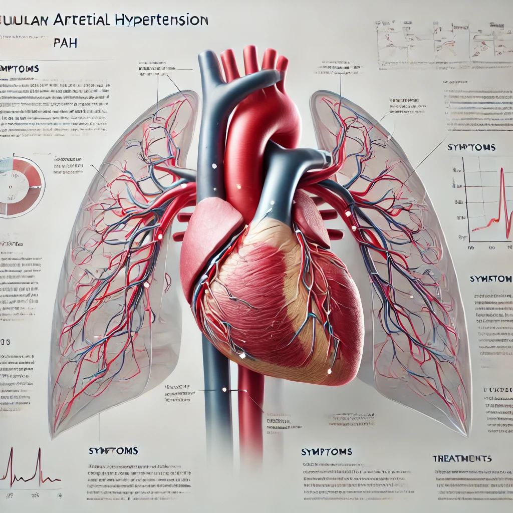 폐동맥 고혈압관련 이미지