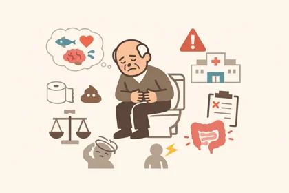 노인에게 나타나는 변비 증상과 헷갈리기 쉬운 신호7