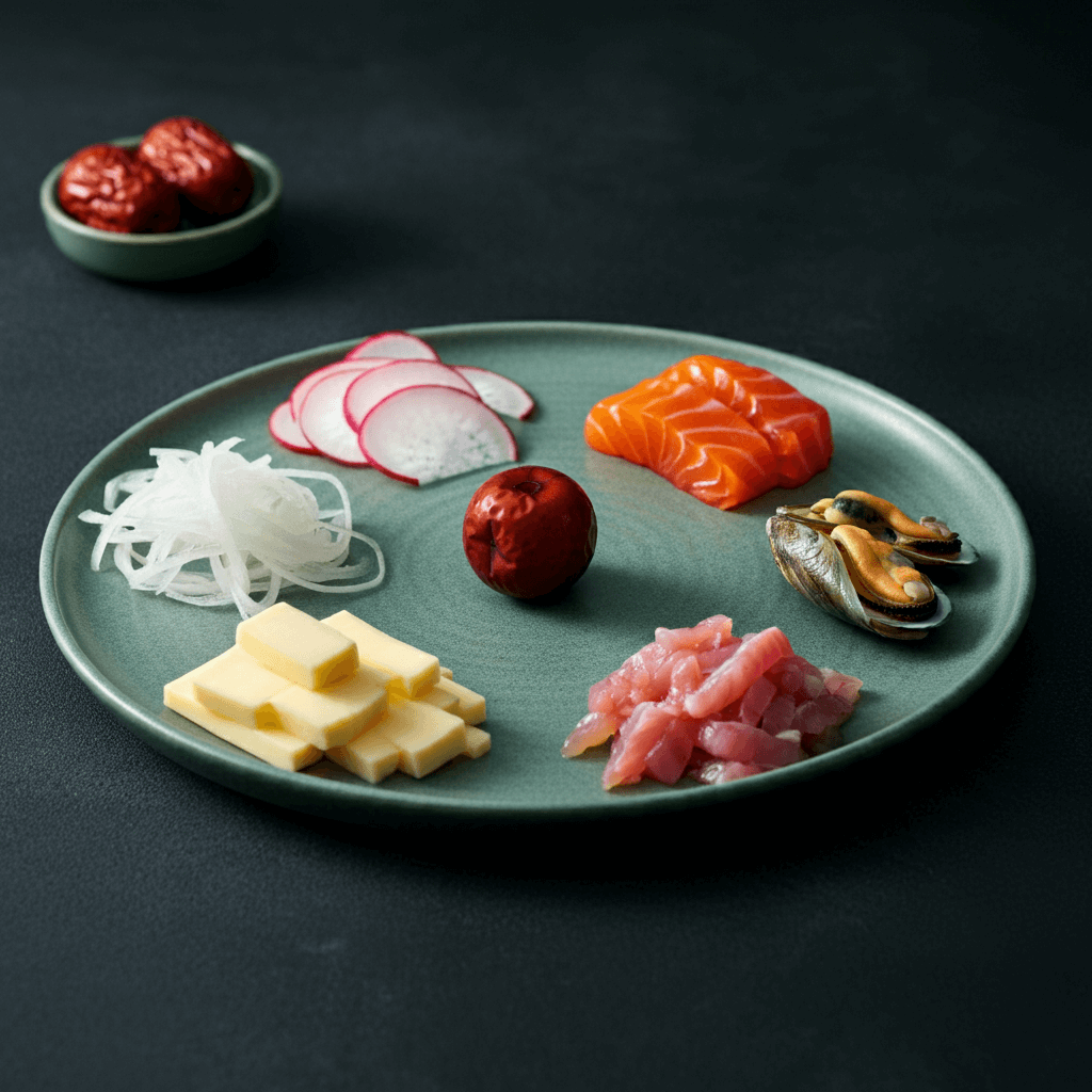 대추-해산물
