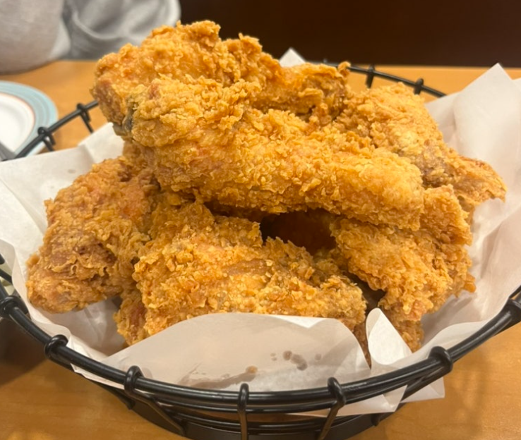 BBQ 후라이드 치킨 사진