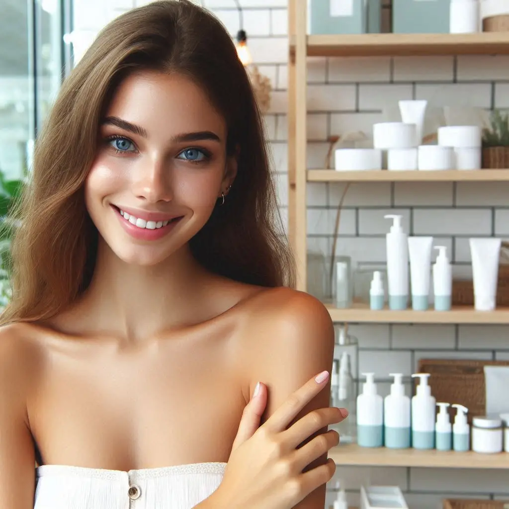 피부,체형관리 샵 배경