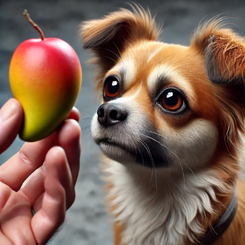 강아지와 애플망고의 관계, 먹어도 괜찮을까