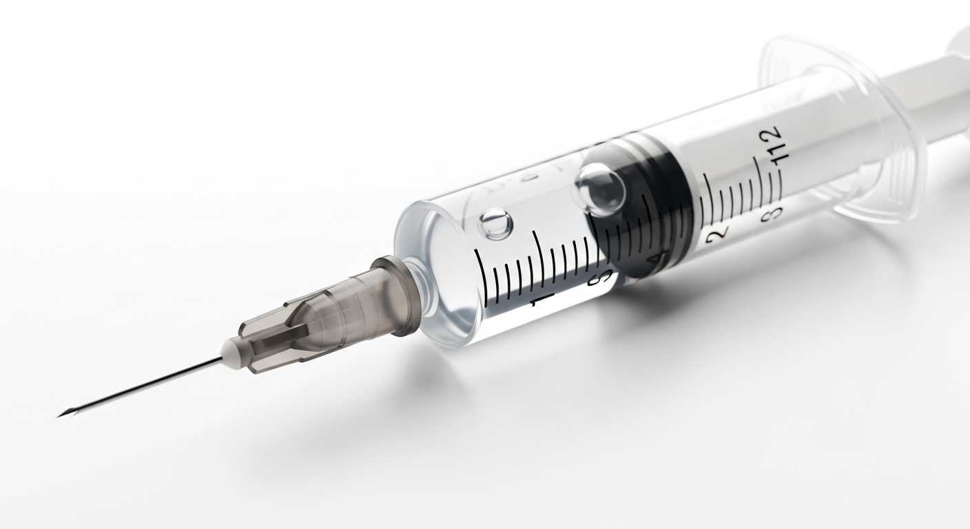 의료용-주사기-클로즈업-한-장면