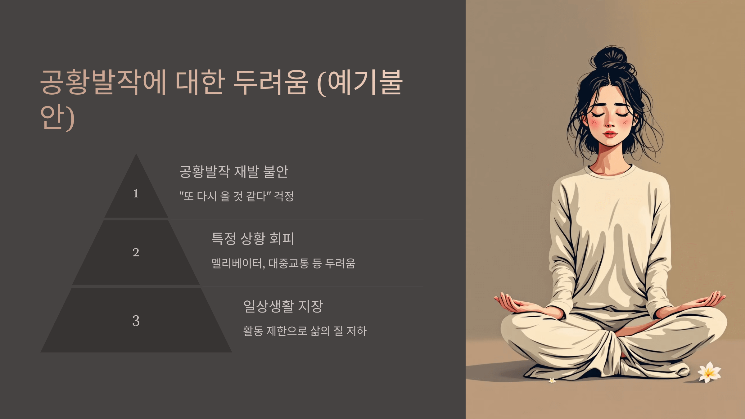 공황장애와 관련된 사진입니다.