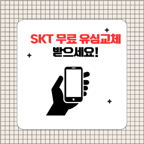 SKT 유심 빨리 교체 하세요