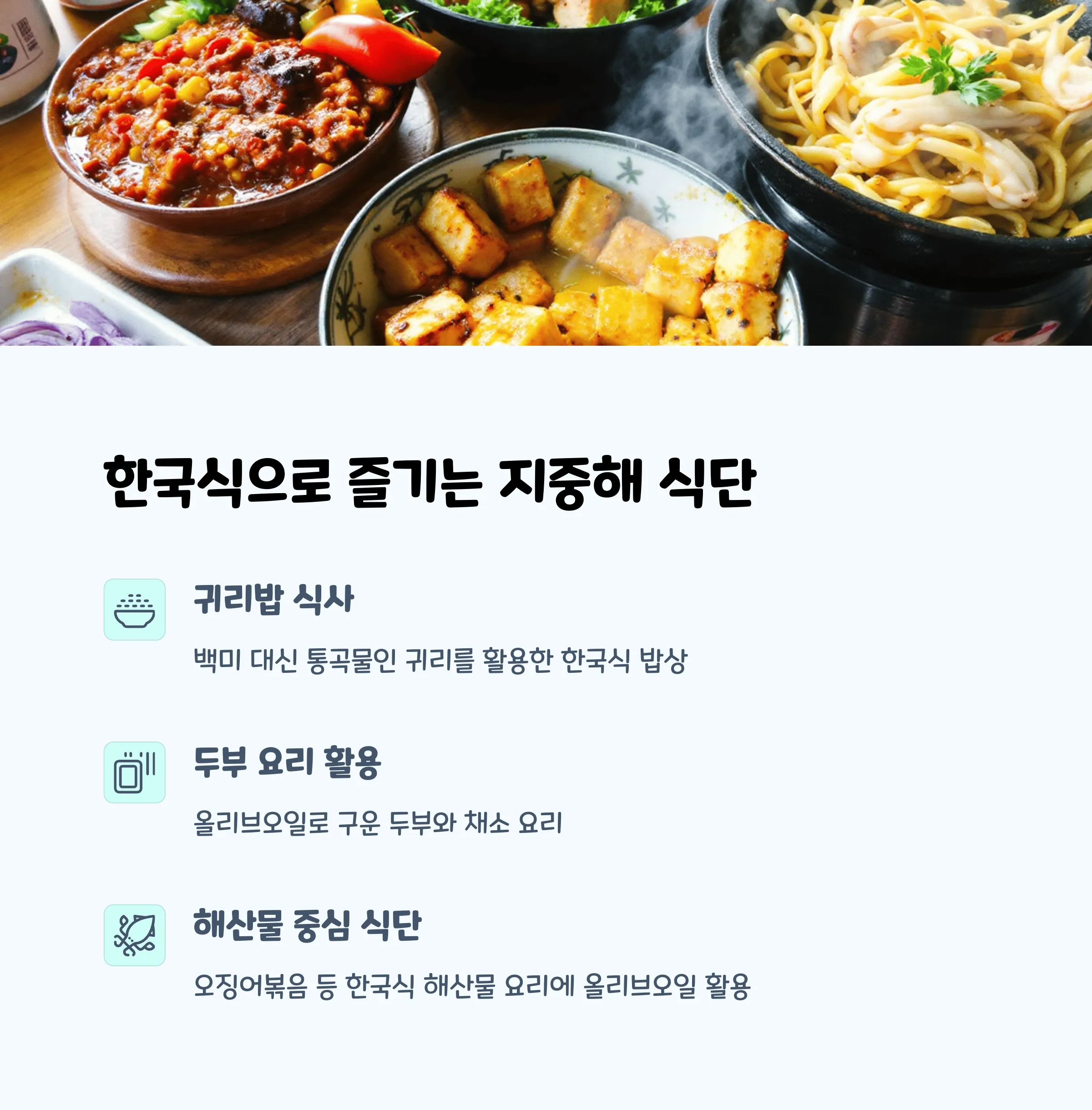 지중해식 식단표 따라하기, 1주 실천 후기