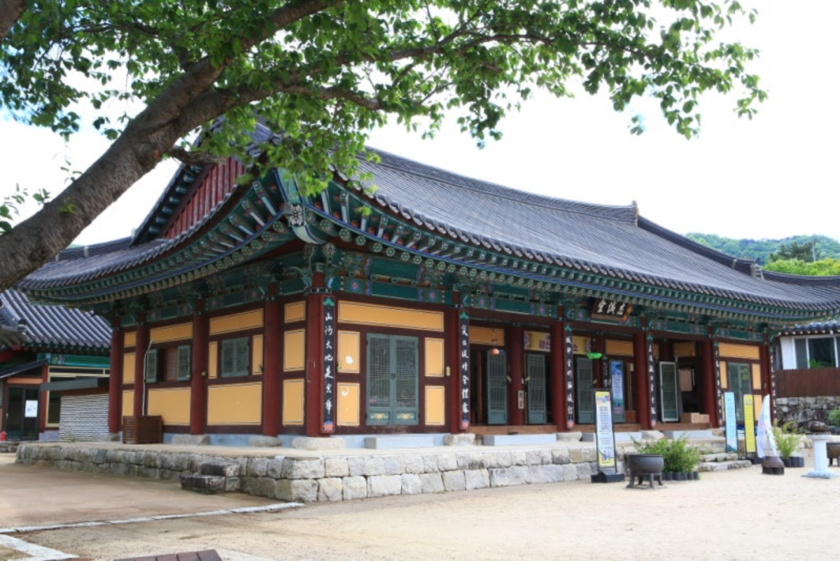 경주 감산사 템플스테이 전경 모습