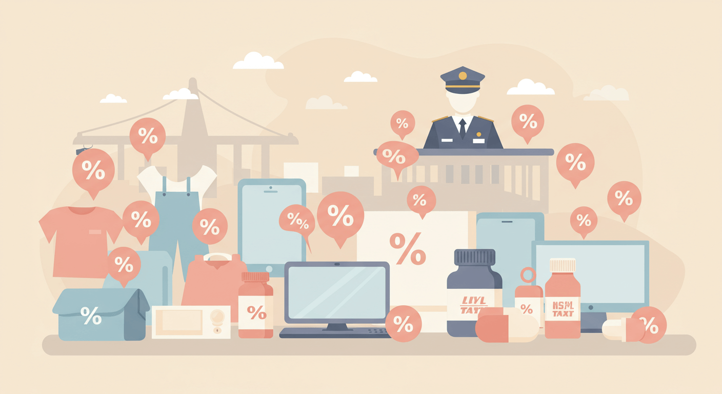 관세율이란 무엇인가? 세금의 실질적인 부담