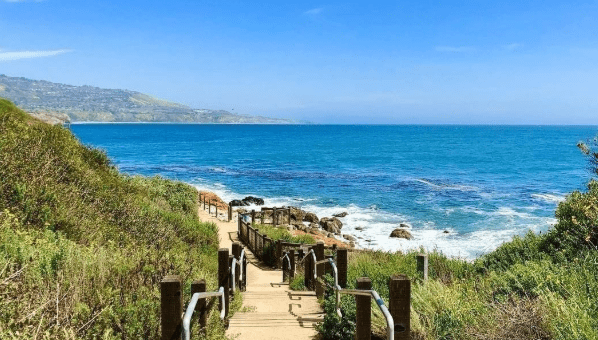 팔로스 버디스(Palos Verdes) 숨은 해안 절벽 트레일