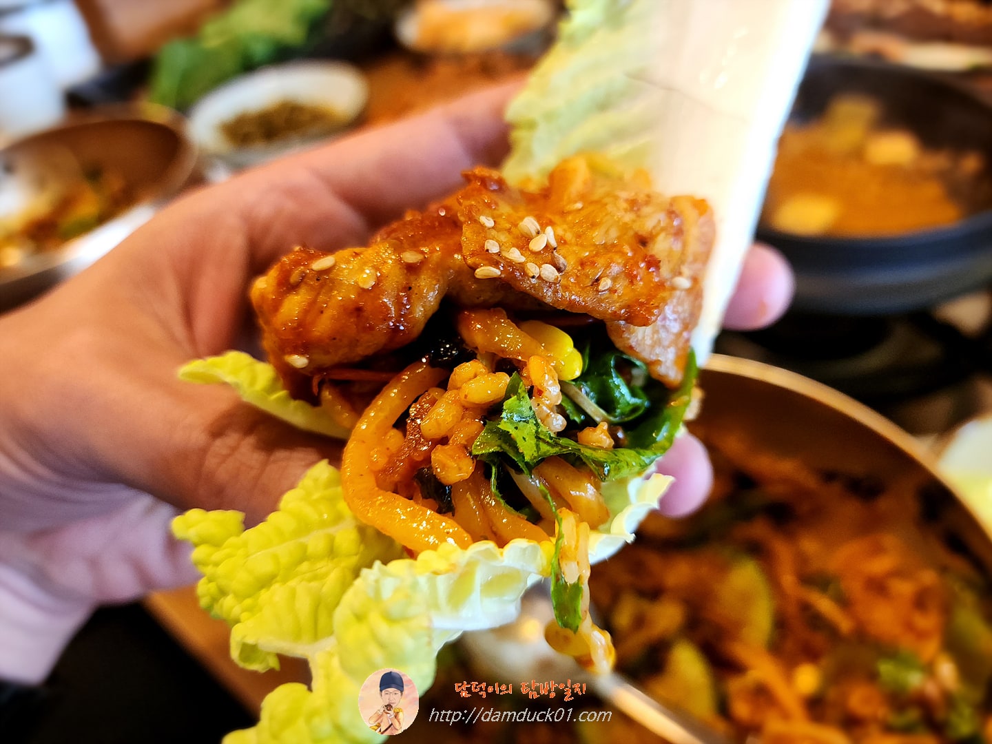 자연채 쌈정식, 떡갈비 정식