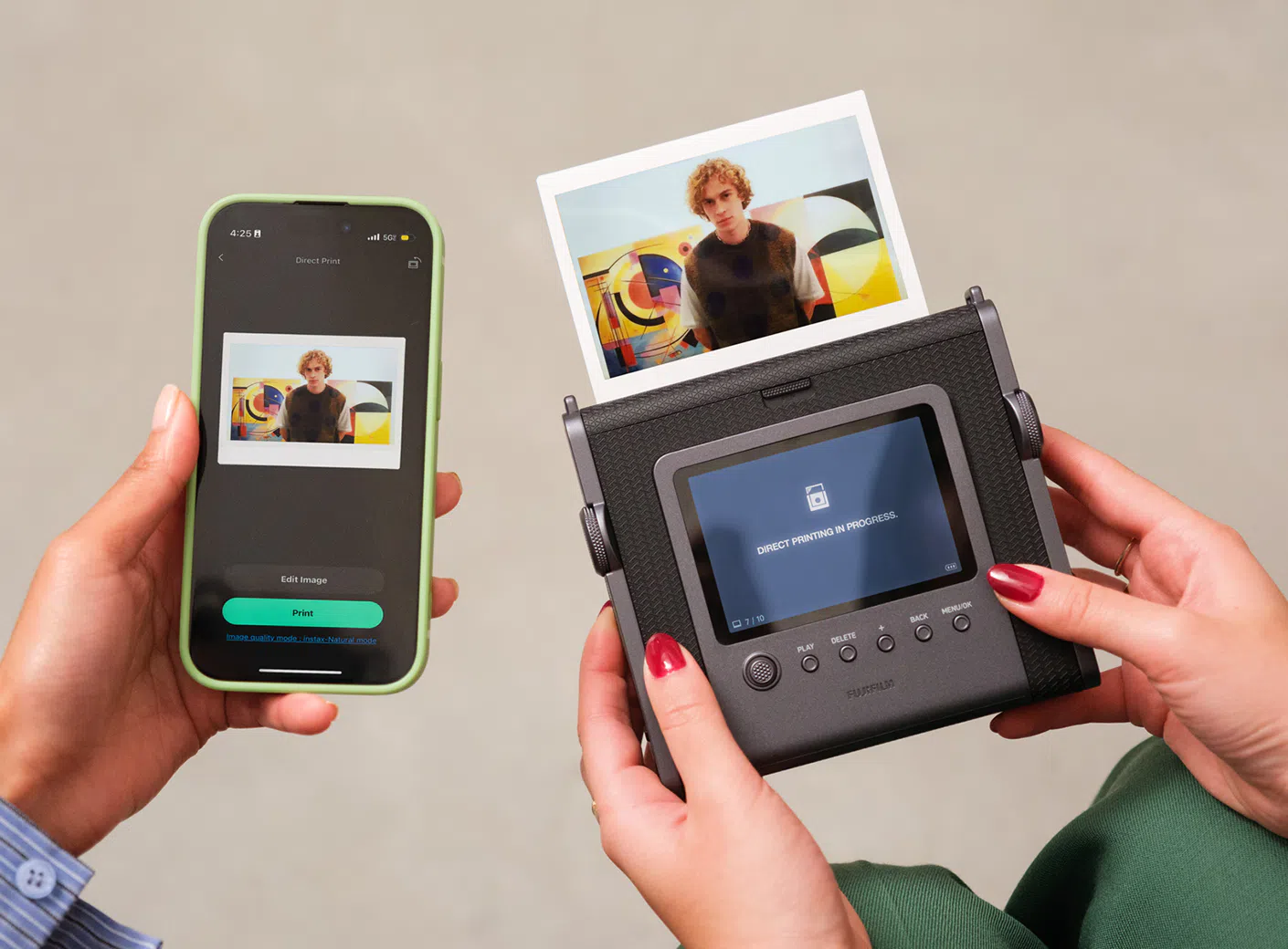 후지 필름 즉석 카메라 인스탁스 신제품 와이드 에보