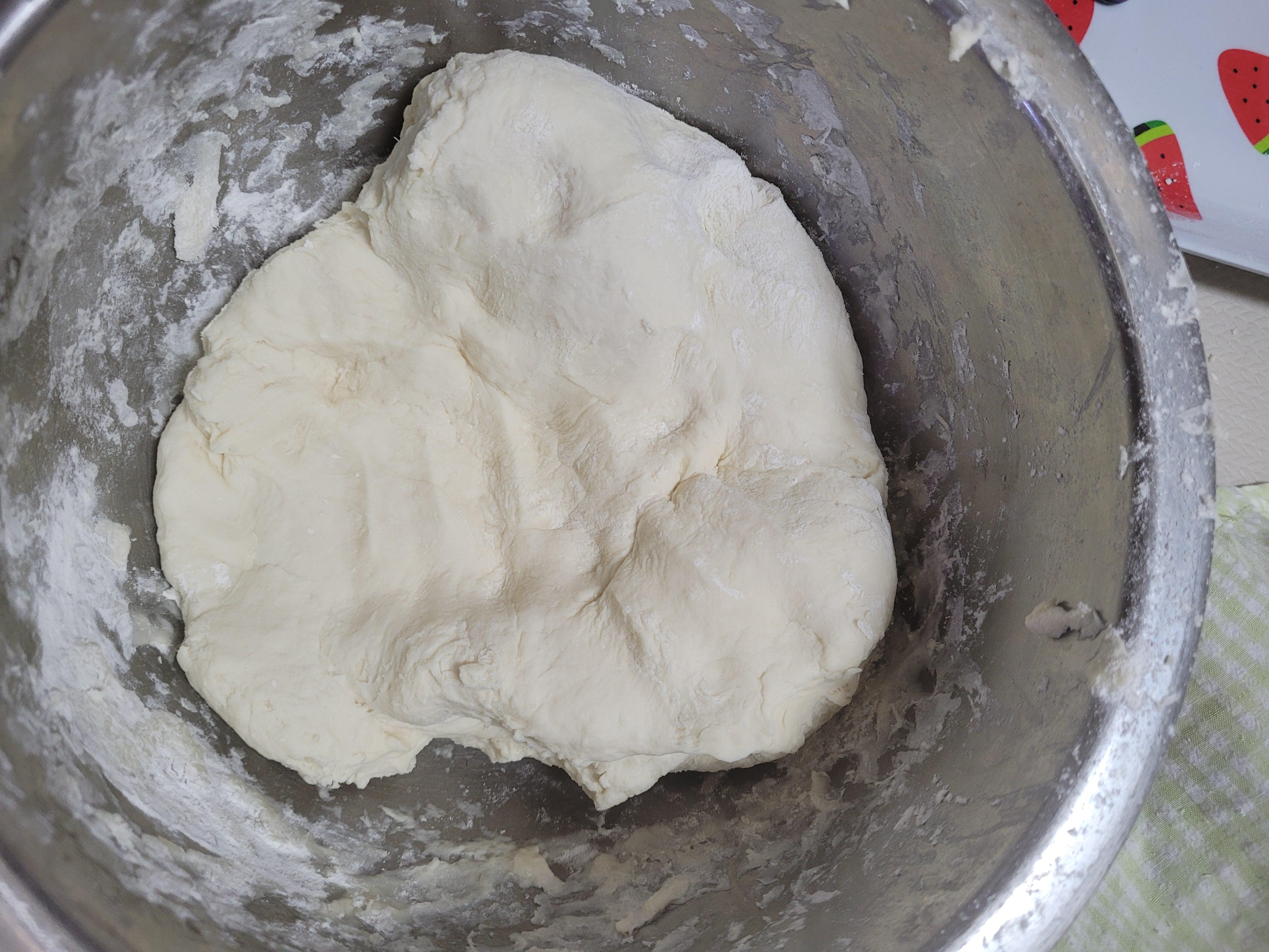 밀가루 반죽 완성