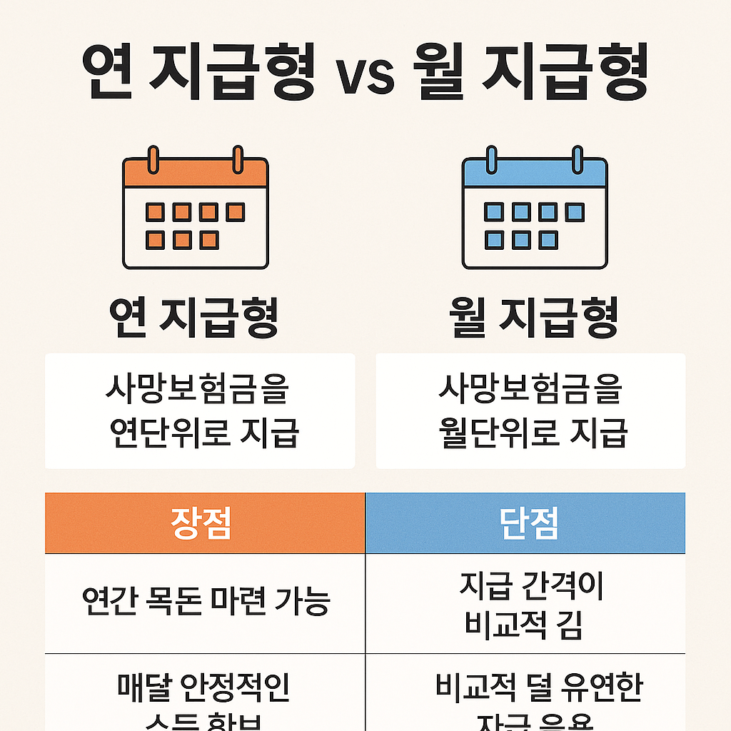 연금 지급형 차이