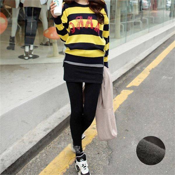 제니유 JENIYU 기모 면스판 치마레깅스 P086162329