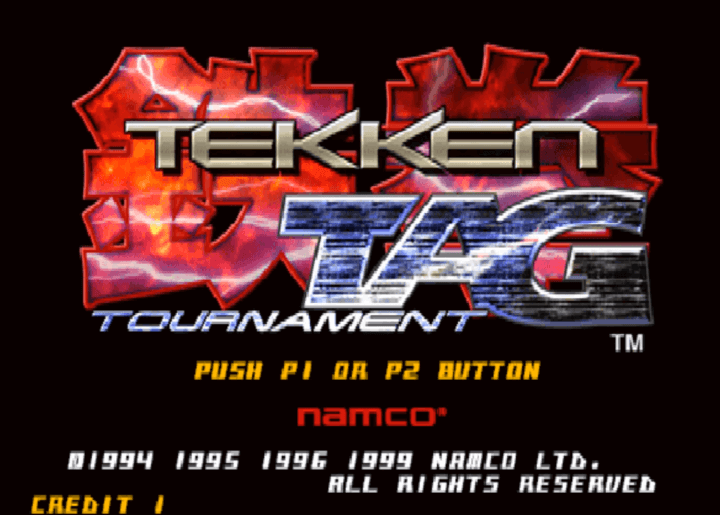 철권-태그-토너먼트-오락실게임-메인-화면