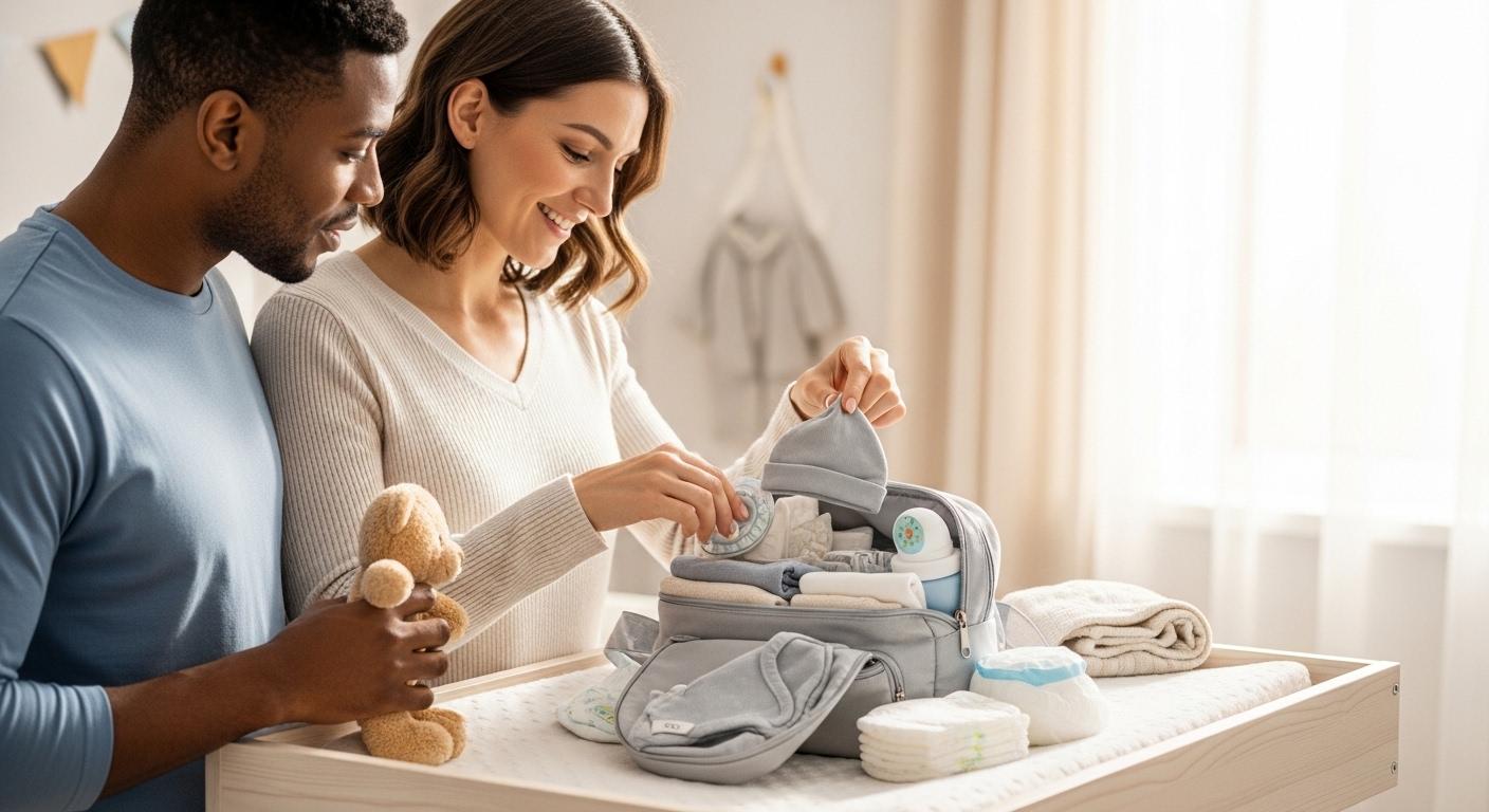 아기 병원외출 준비물