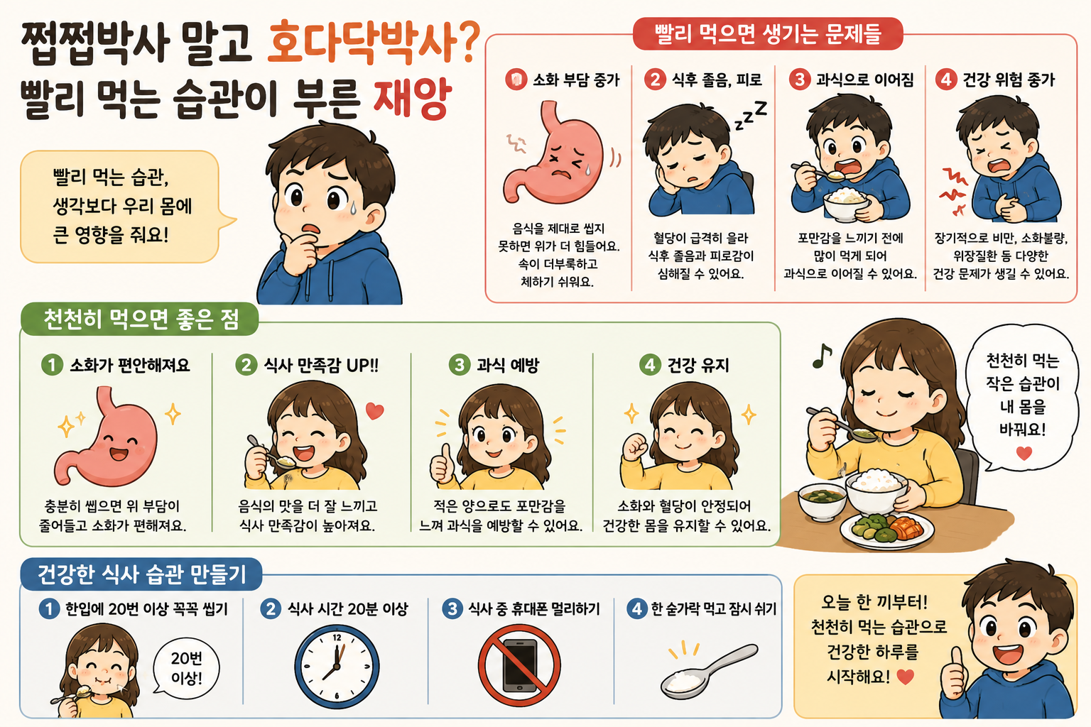 쩝쩝박사 말고 호다닥박사