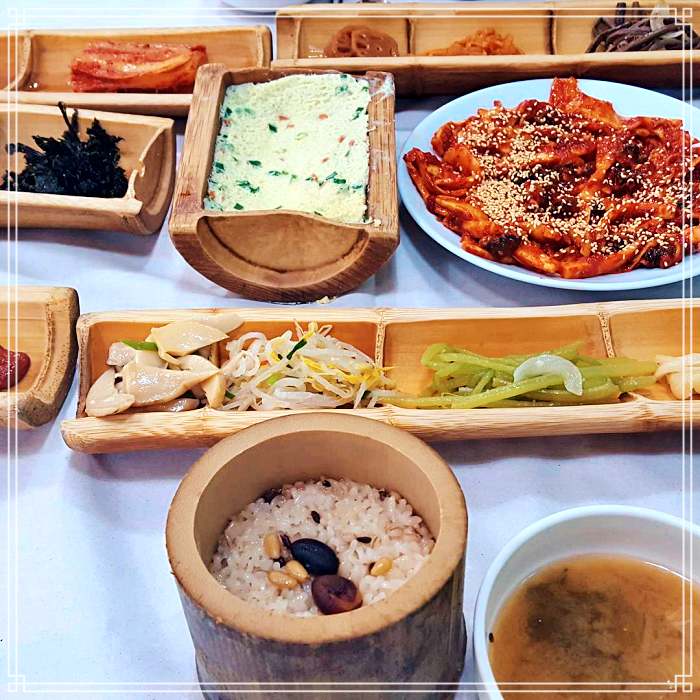 담양 맛집 3미터 대나무 통찜, 대통용찜