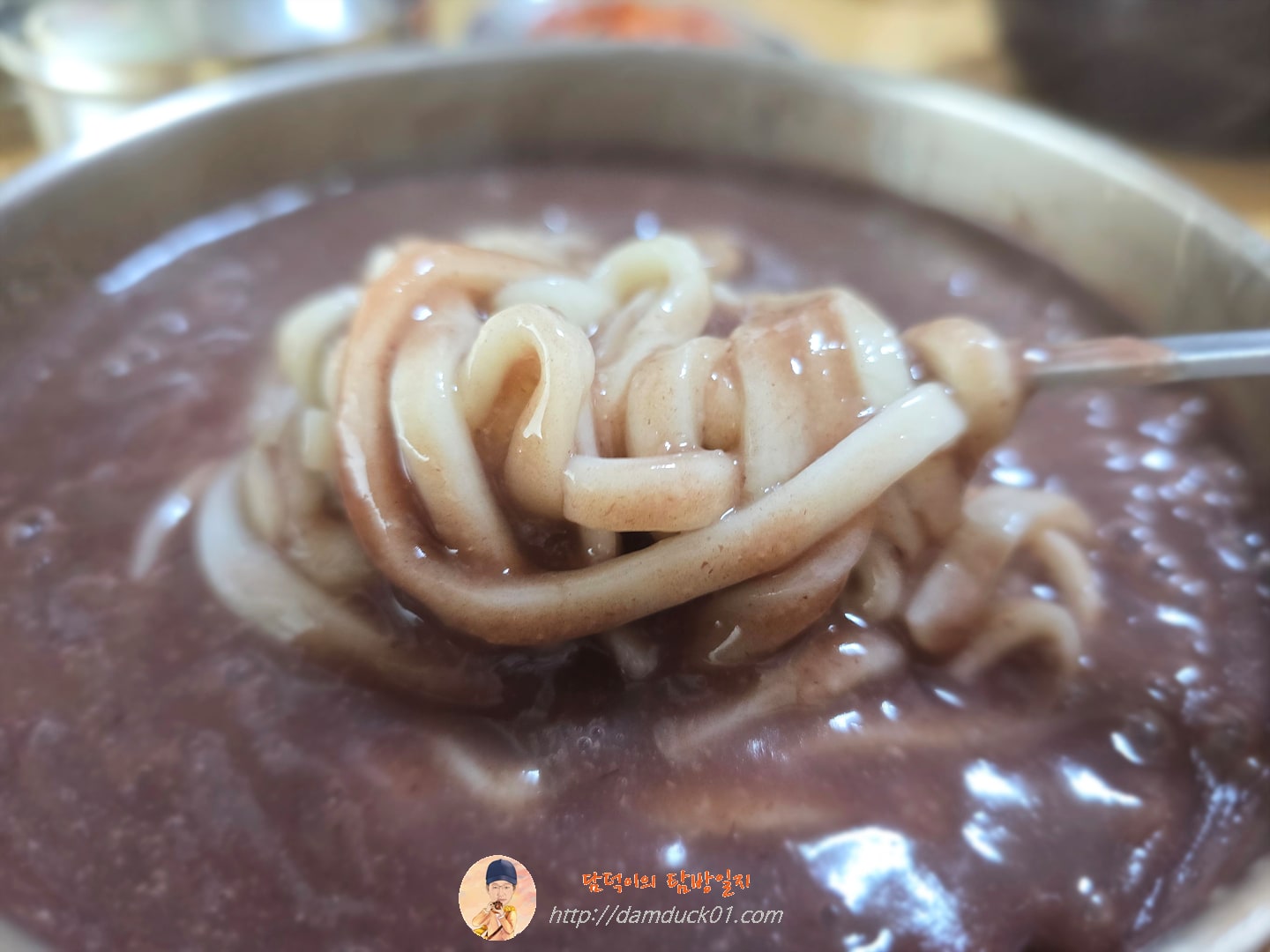 팥칼국수