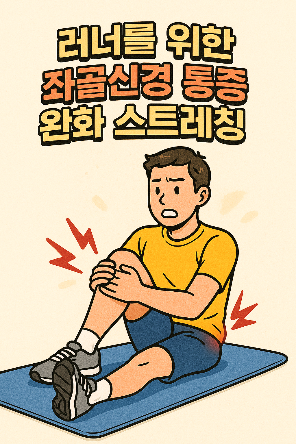 좌골신경 통증 완화 스트레칭