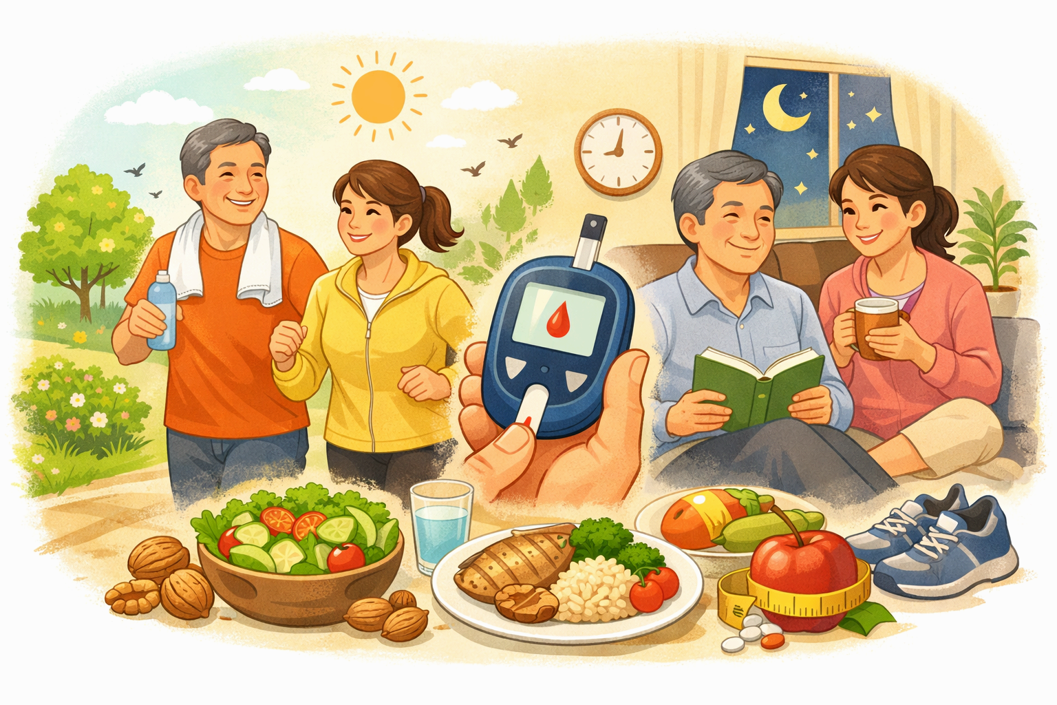 50대 혈당이 쉽게 흔들리는 이유와 관리 기준 총정리