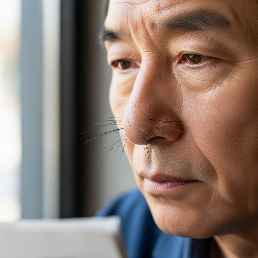 40대 이후 얼굴빛 어두워지는 원인&amp;#44; 중년 남성 코털 굵어지는 이유와 검버섯 예방 방법