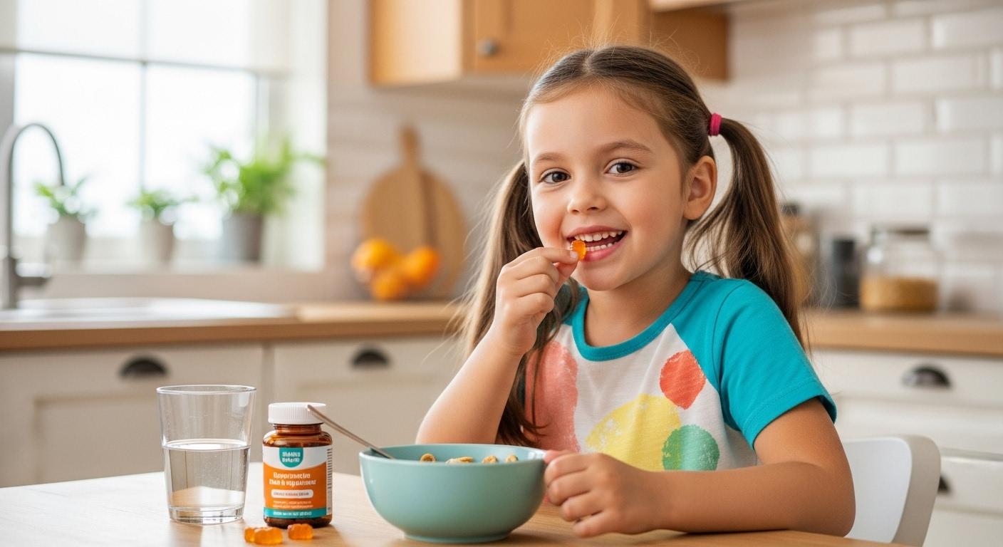 어린이영양제섭취시간