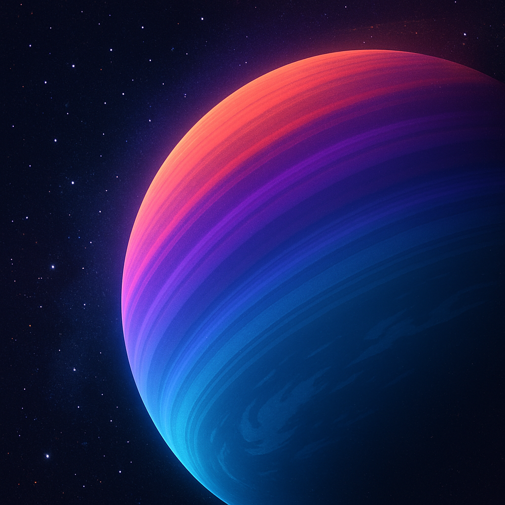 태양계 밖 행성의 대기 색은 생명 유무와 관련 있을까?