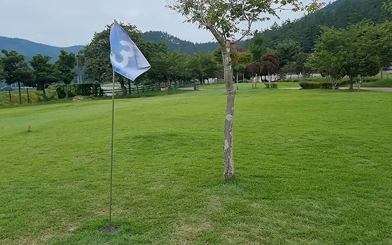 운림삼별초파크골프장. 전남 진도군 의신면 사천길 15-21
