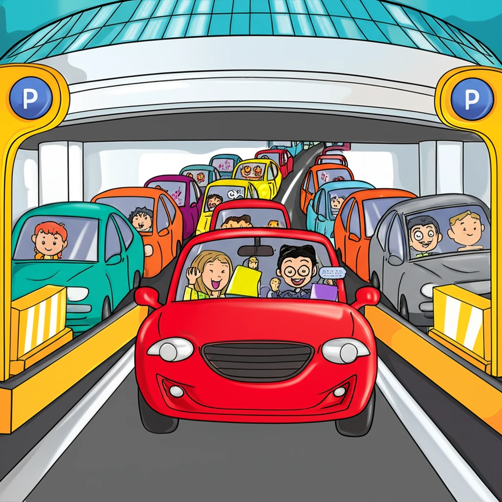 평택역 주정차 단속 구역 피하는 공영..