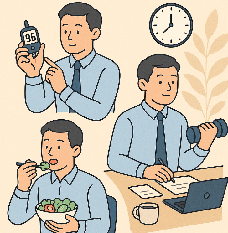 당뇨병과 직장생활의 균형