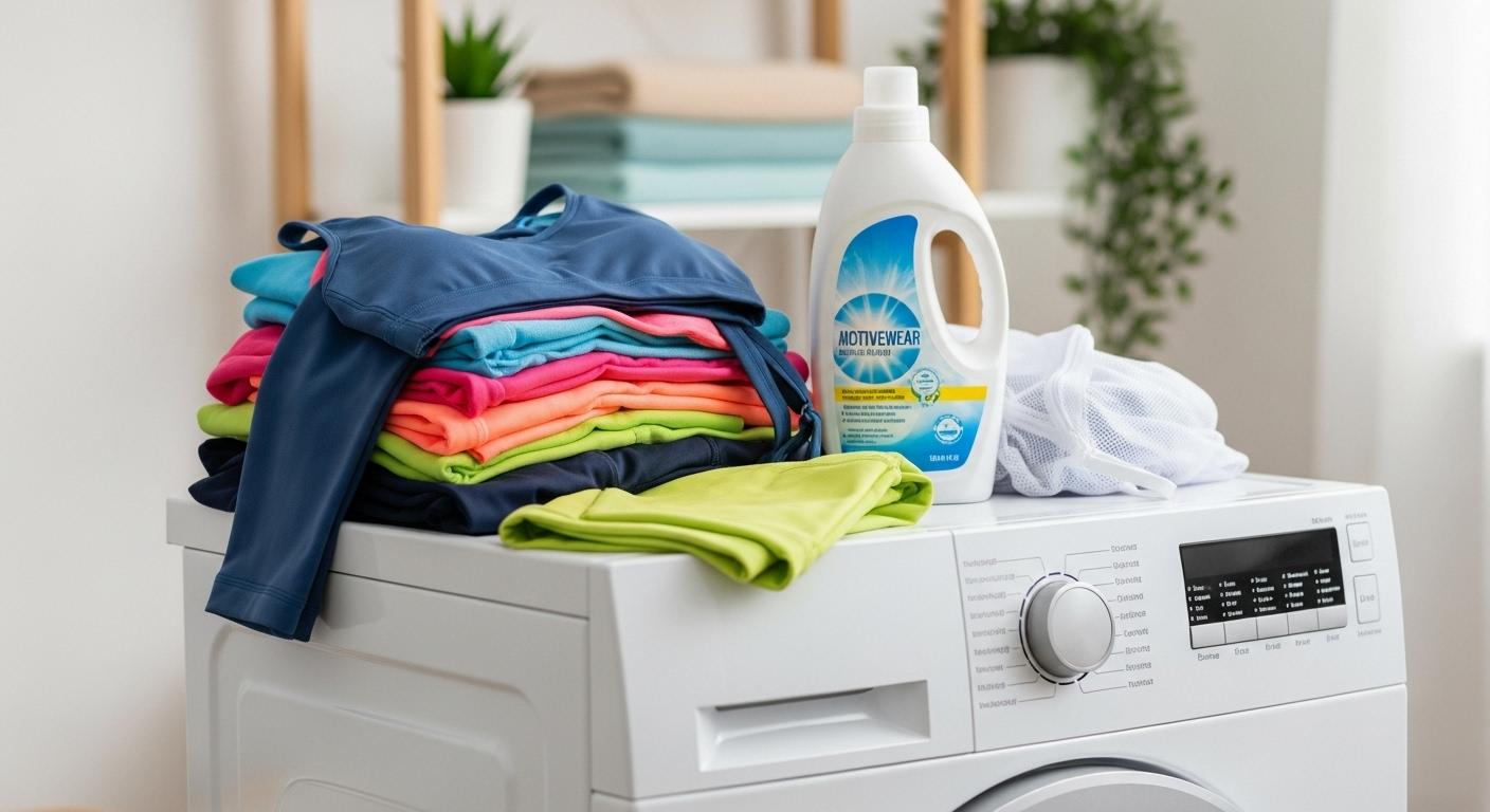 운동복 세탁 방법