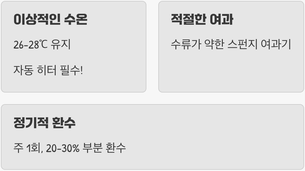 따뜻한 물이 최고의 보약, 수질 관리의 핵심