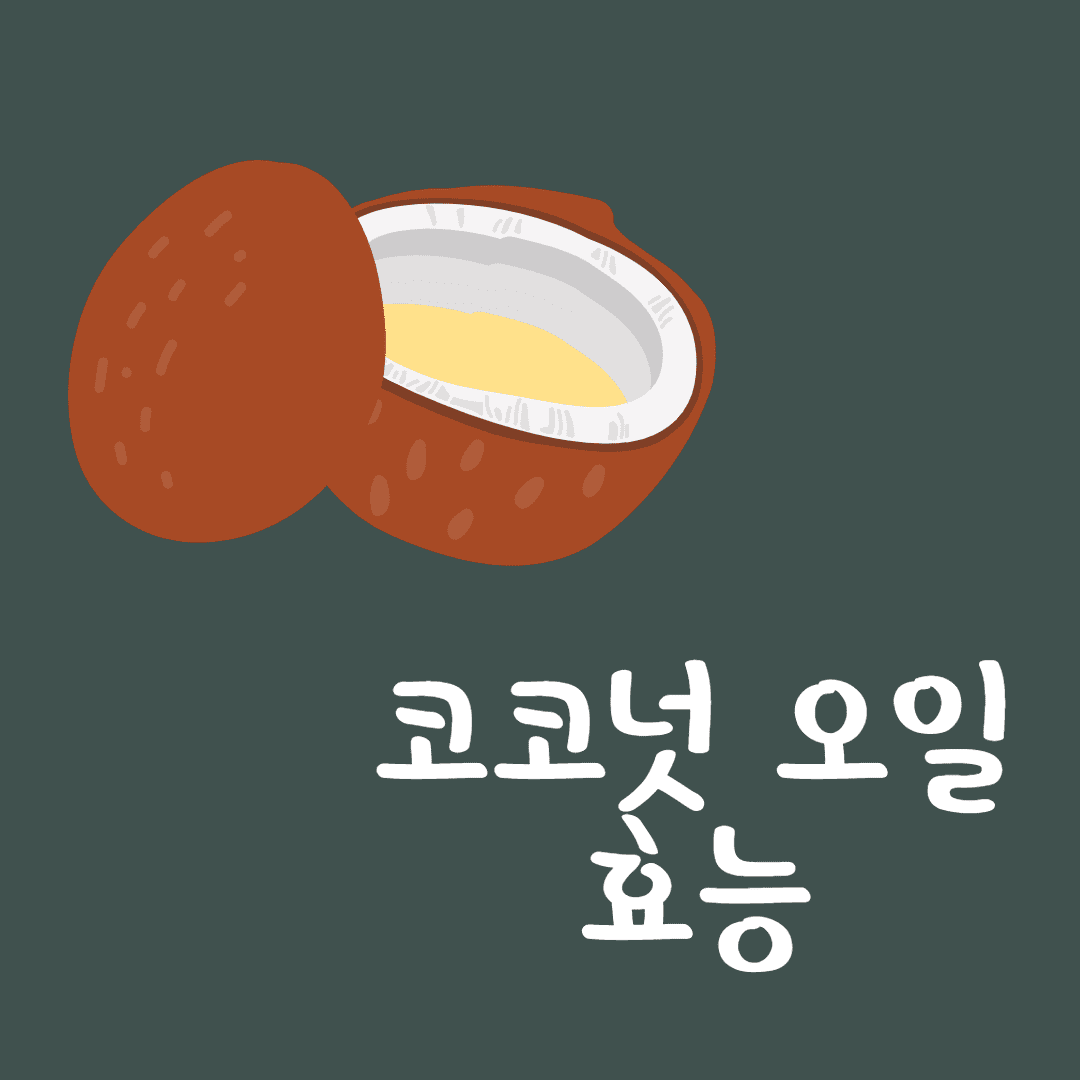 코코넛 오일 효능