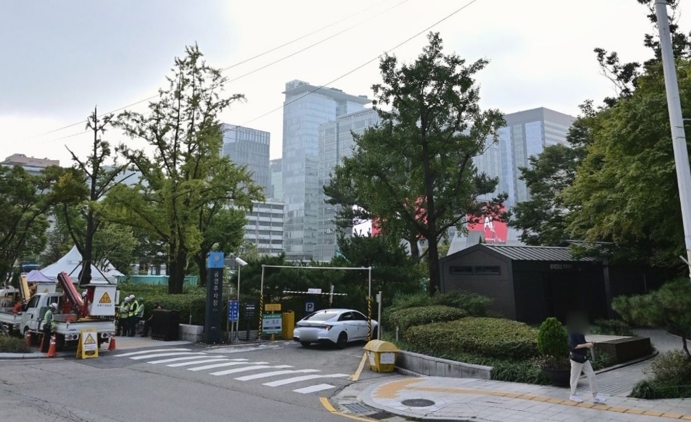 광화문 광장 주차장