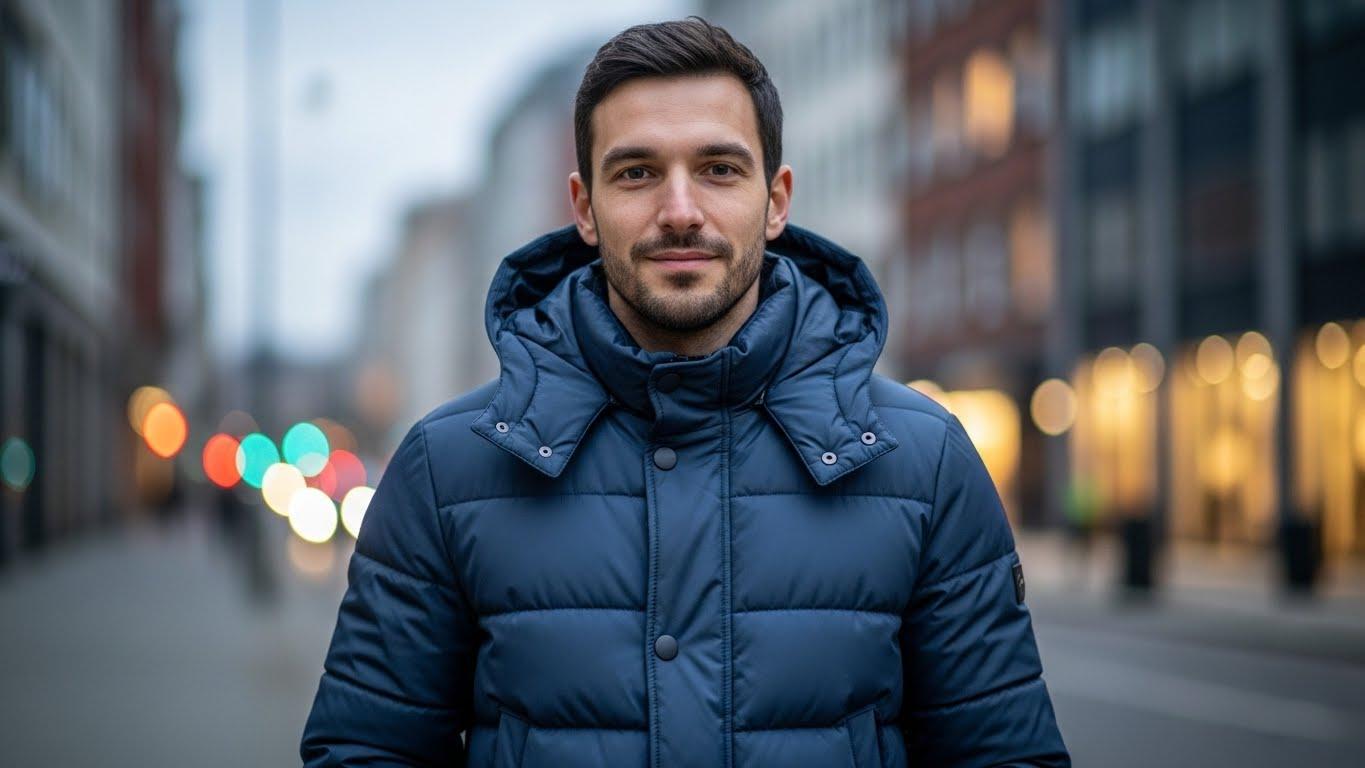 남자 패딩 코트