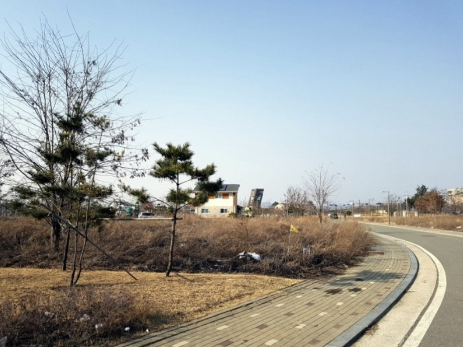 LH공사에서 분양했던 택지지구의 모습