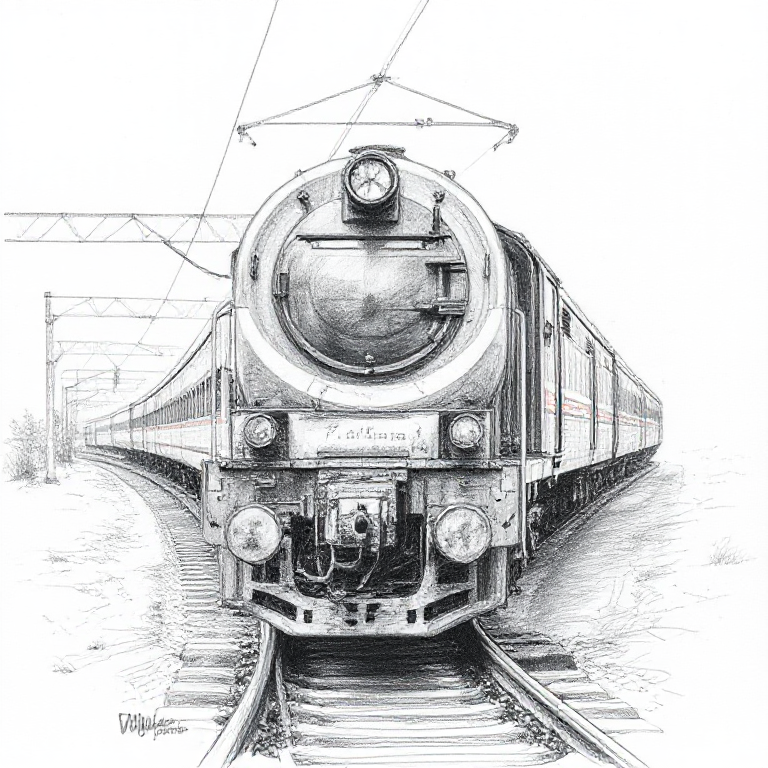 KTX 스케치 19