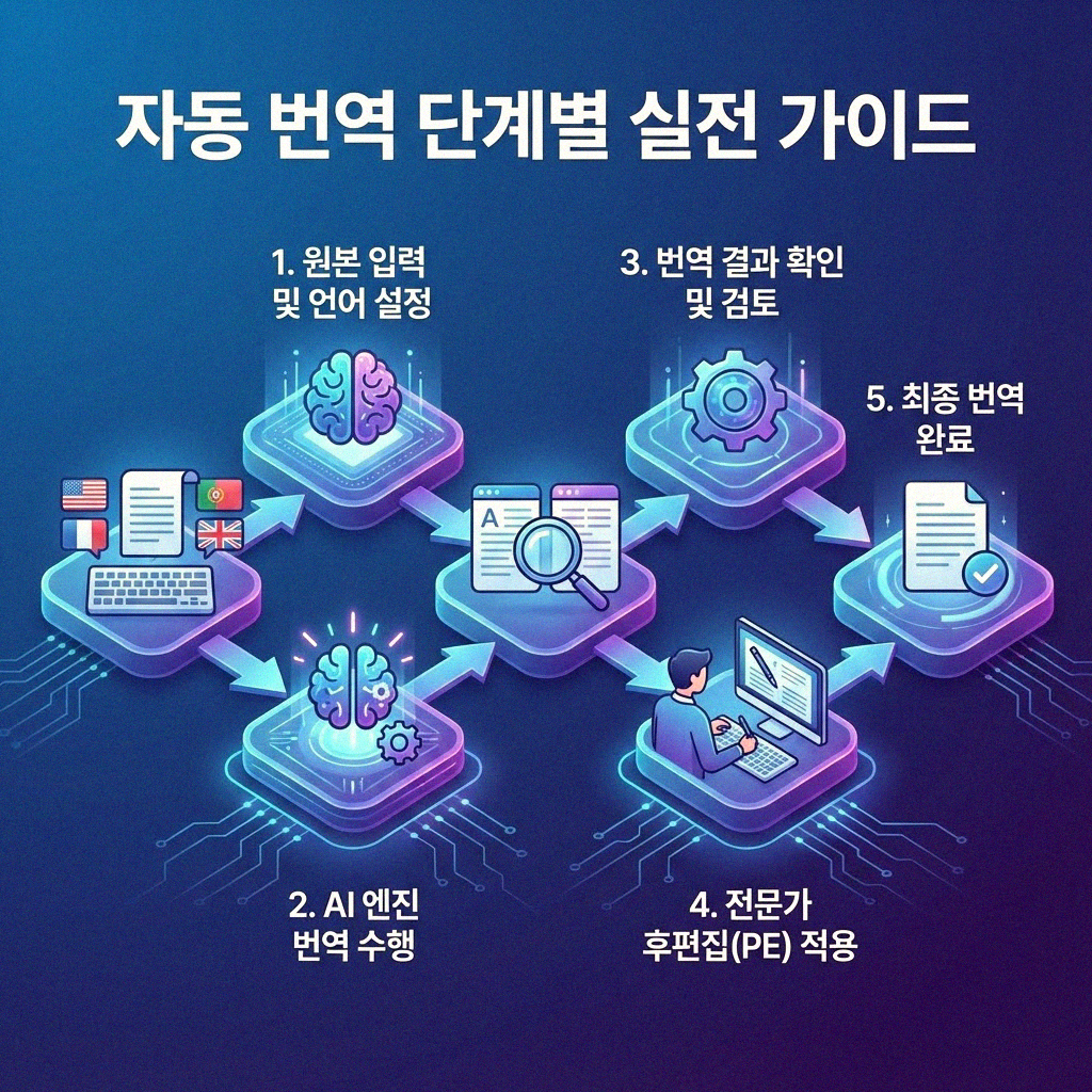 유튜브 동영상 자막을 쉽고 빠르게 자동 번역하는 방법