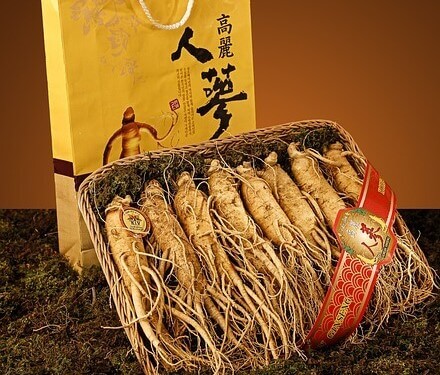 인삼, 뿌리, 선물박스, 선물