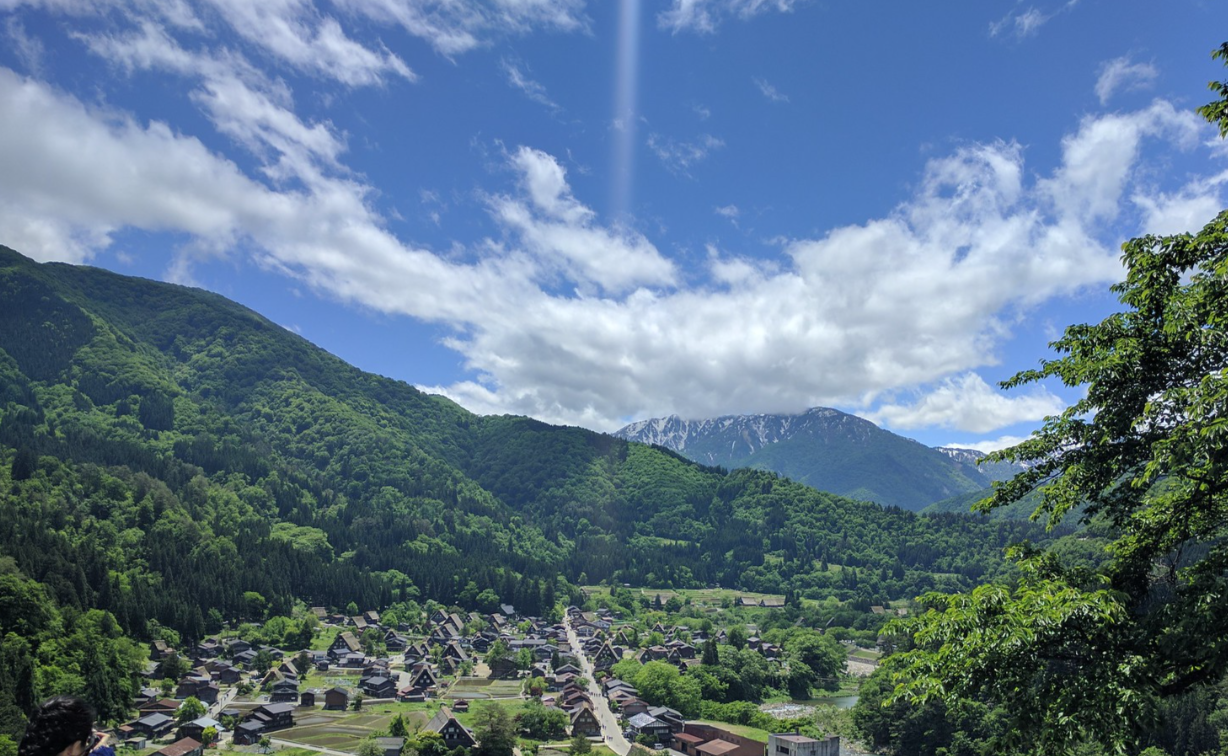 시라카와고-풍경