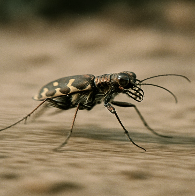 곤충 세계의 치타, 압도적인 스피드