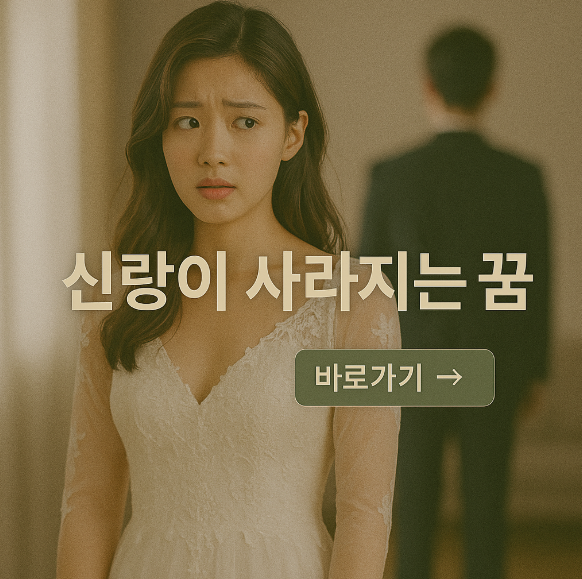 신랑이 사라지는 꿈
