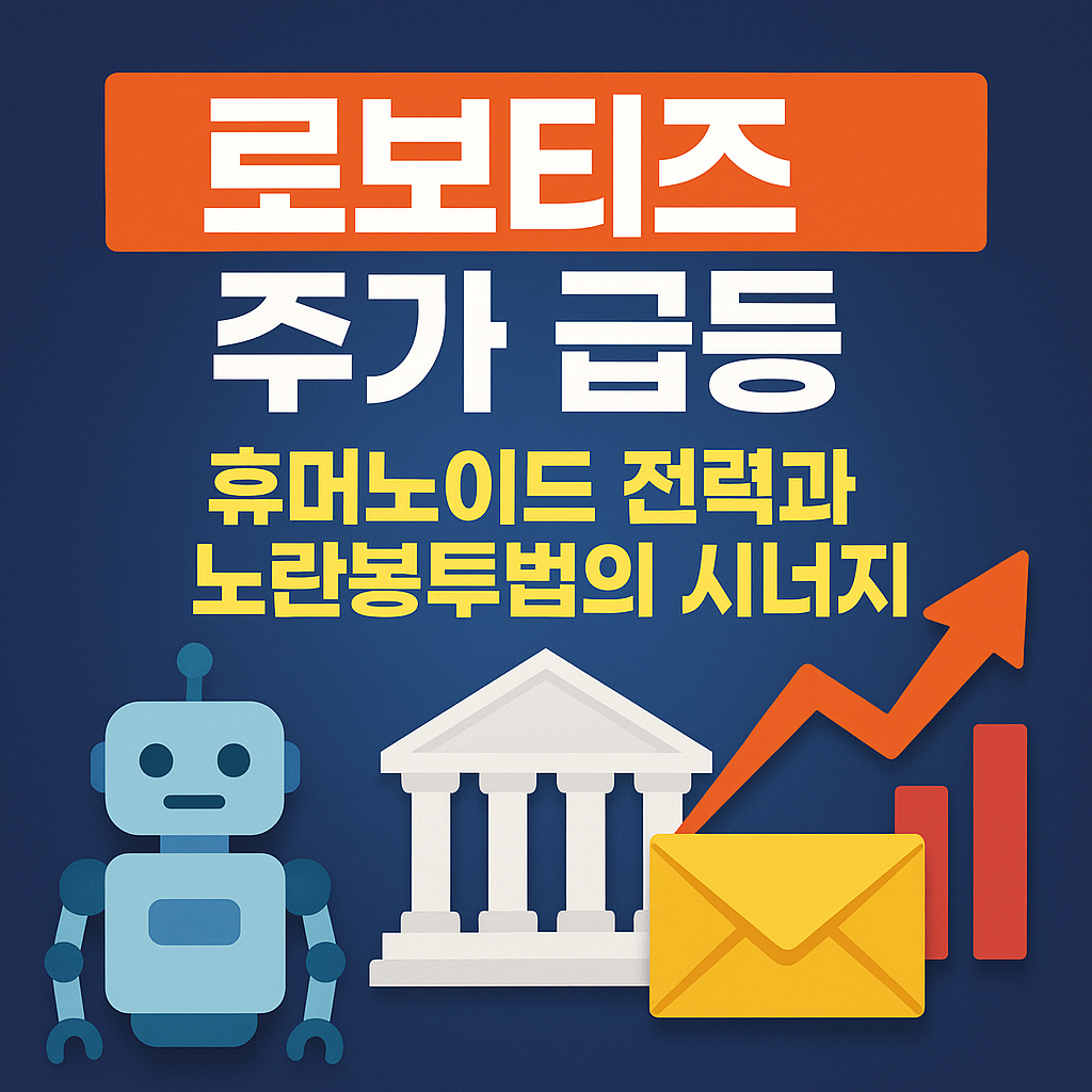 로보티즈 주가 급등