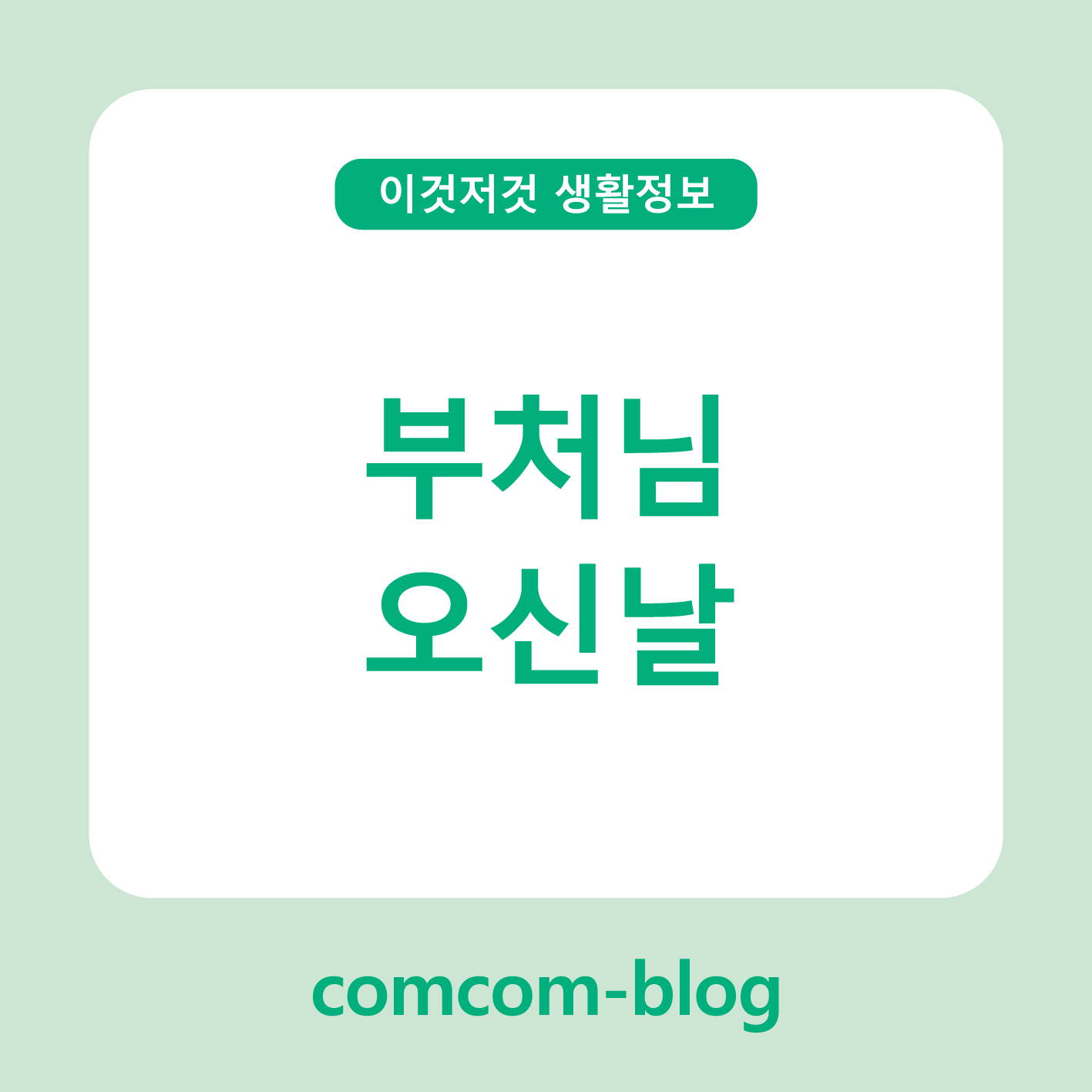 부처님 오신날, 마음에 등을 밝히는 시간