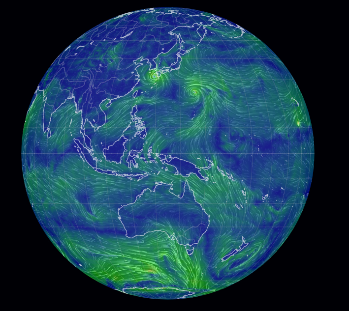 태풍위치파악-태풍이동경로보는법