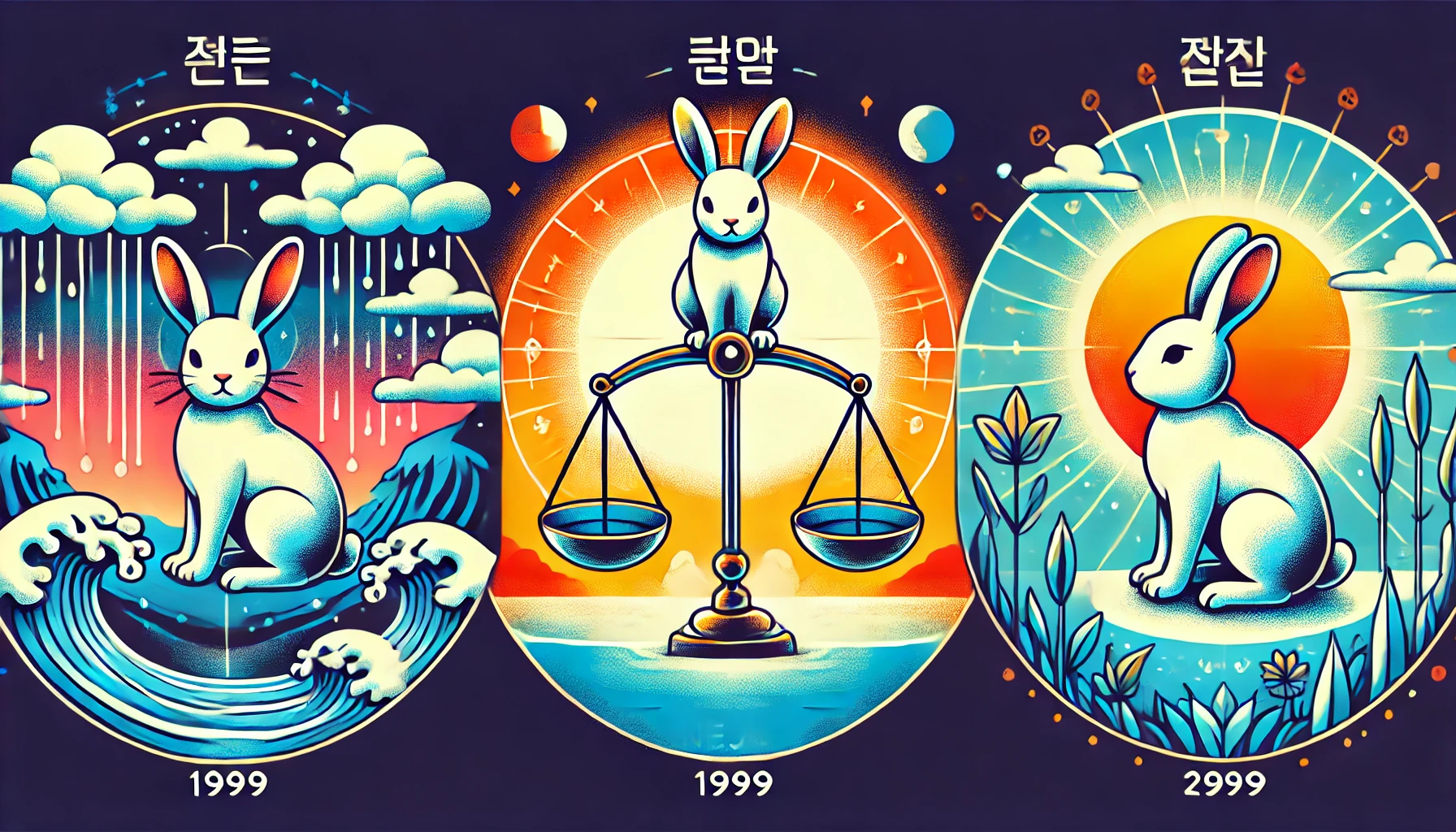 99년생 토끼띠 눌삼재