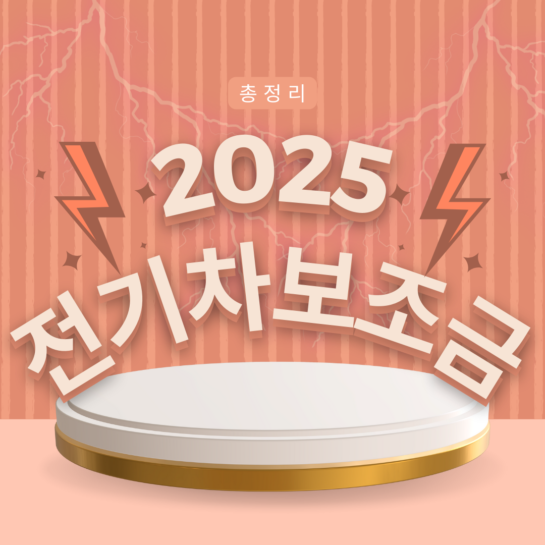 2025 전기차 보조금 안내